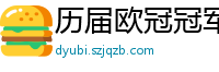 历届欧冠冠军